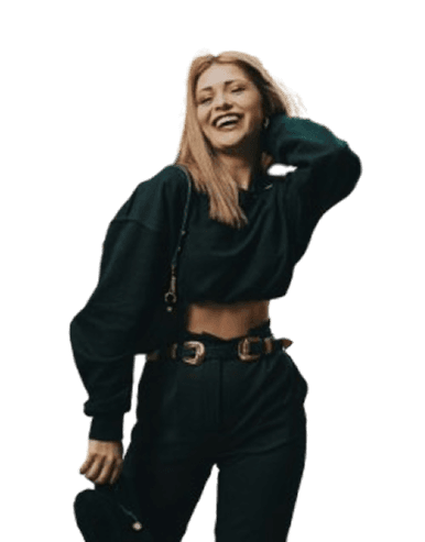 Woman Smiling while posing
